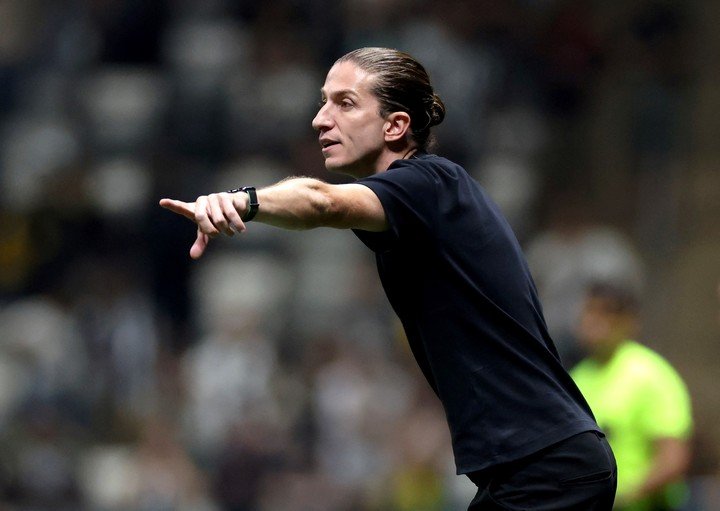 Filipe Luis ya piensa en la final de la Copa Libertadores. 