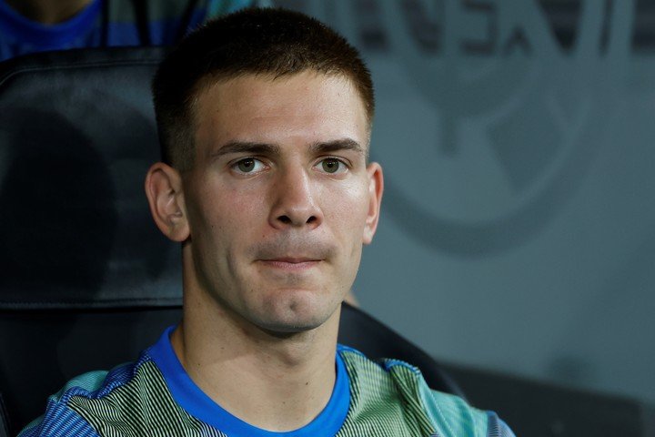 Mastantuono habló sobre River. (EFE) 