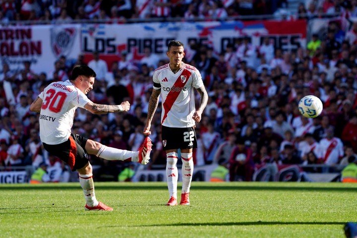 Mastantuono en River. 