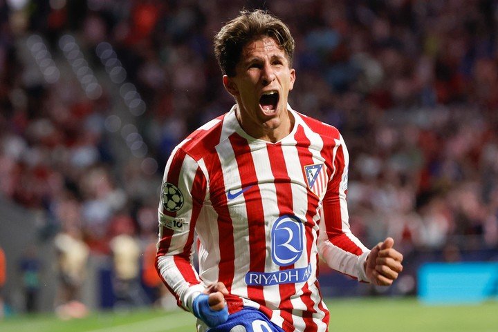 Giuliano, clave en el Atleti. (EFE)