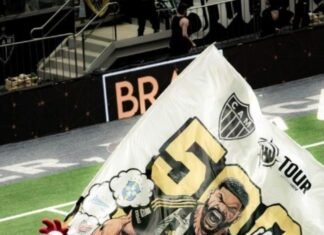 Insólito: expulsaron de la cancha al Gallo Loco, la mascota de Atlético Mineiro, y el árbitro registró el hecho en el informe