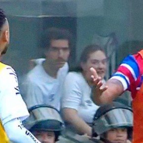 La insólita chicana de Deyverson a Neymar: "¿Vos dónde jugaste?"