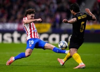 La cargada del Atleti al Real Madrid con Kevin Mac Allister como protagonista