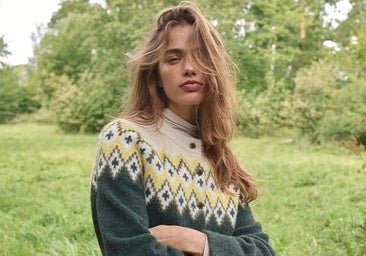 El jersey jacquard es la prenda de punto que nos ha conquistado