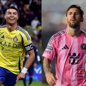 Gol de Cristiano Ronaldo antes del partido del Inter Miami de Messi y así quedó la pelea por ser el máximo goleador de la historia