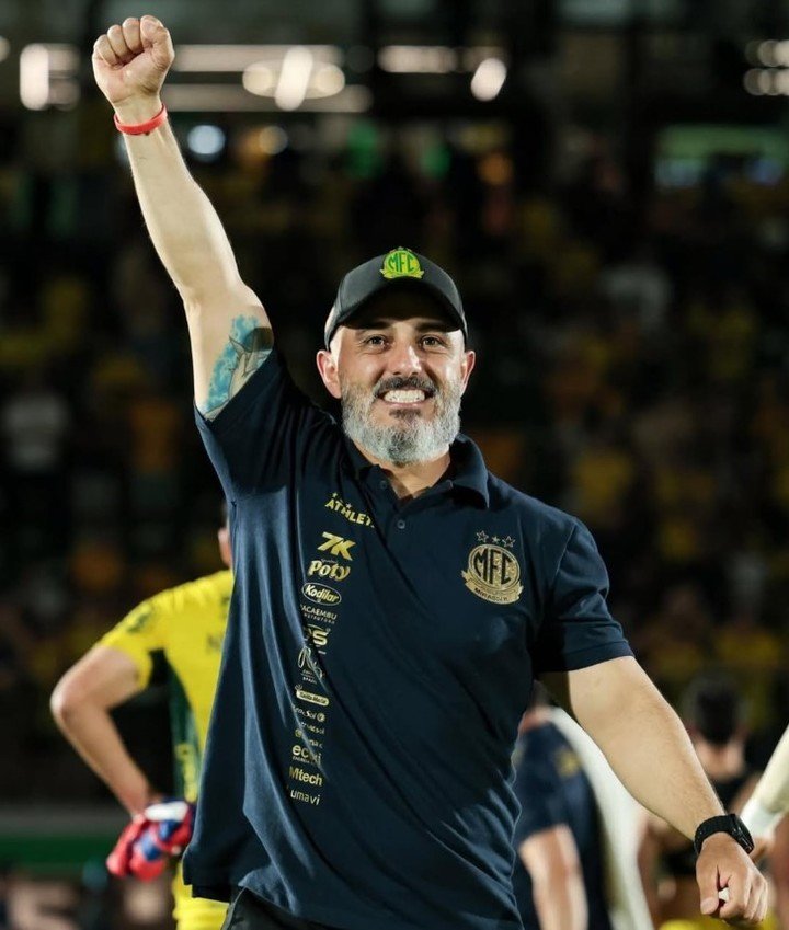 Guanaes, el principal responsable del gran momento del equipo (Prensa Mirassol).