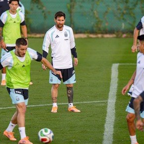 Messi y otro gesto de líder