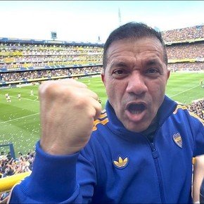 Salió campeón con Boca en la Intercontinental, le metió un golazo a River y volvió a la Bombonera para ver el Superclásico