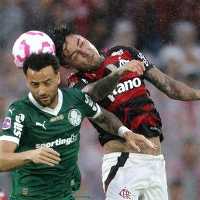 La tremenda definición del Brasileirao entre Palmeiras y Flamengo