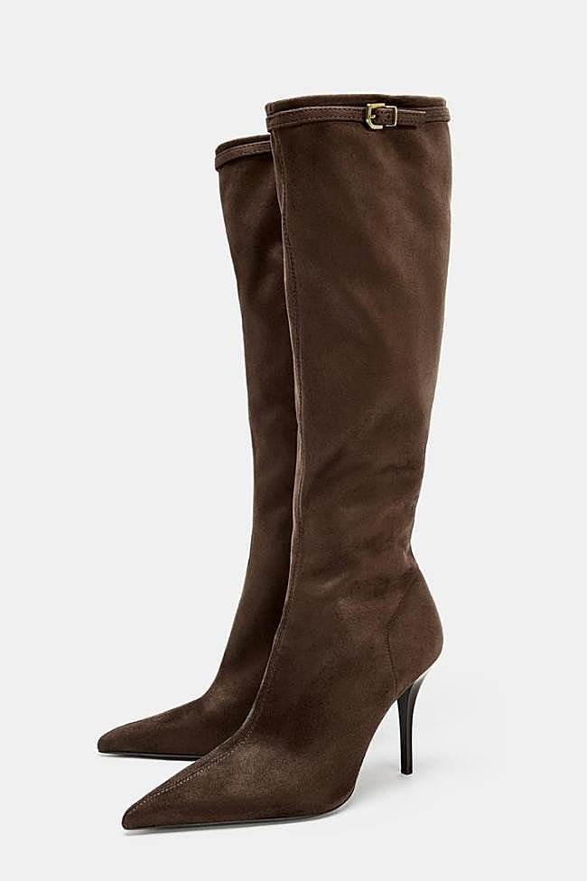 Botas altas de Zara (59,99 euros)