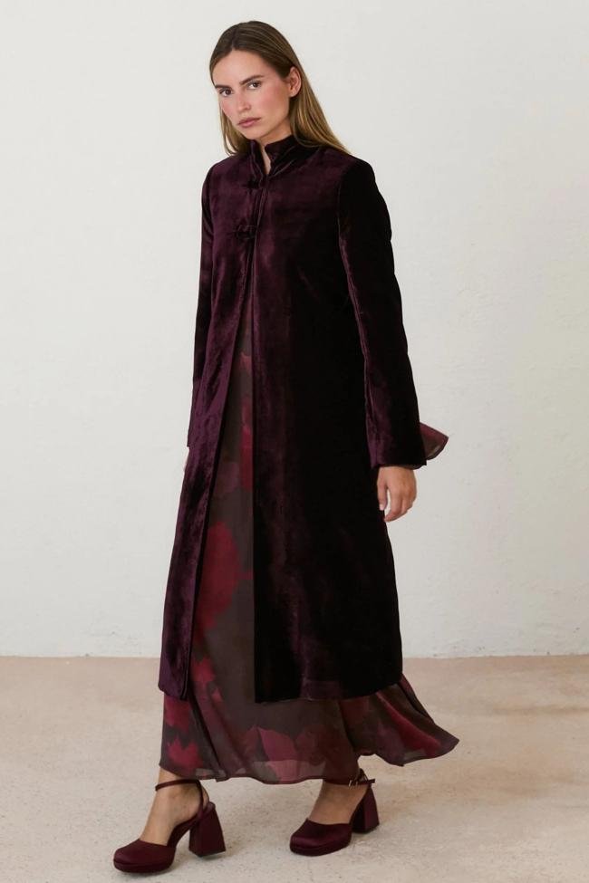 Abrigo Movella Burdeos (139,99€)