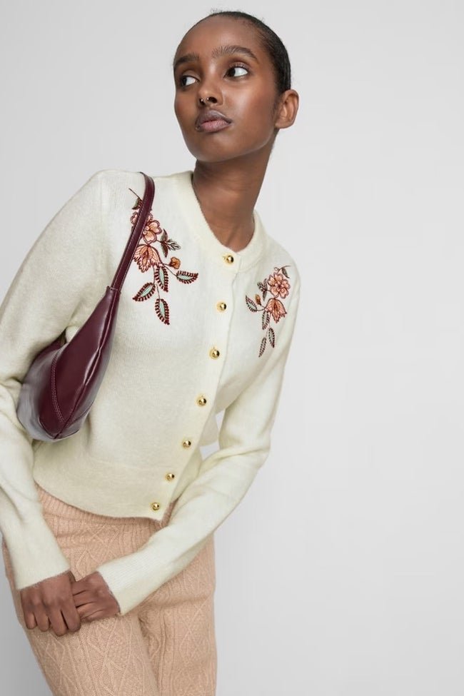 Cárdigan con bordados de Primark (20 euros)