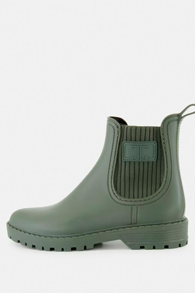 Botas de agua en color verde de Latouche.