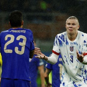 La increíble acusación de Haaland en la goleada contra Italia: "Empezó a tocarme el culo" y "le doy las gracias"