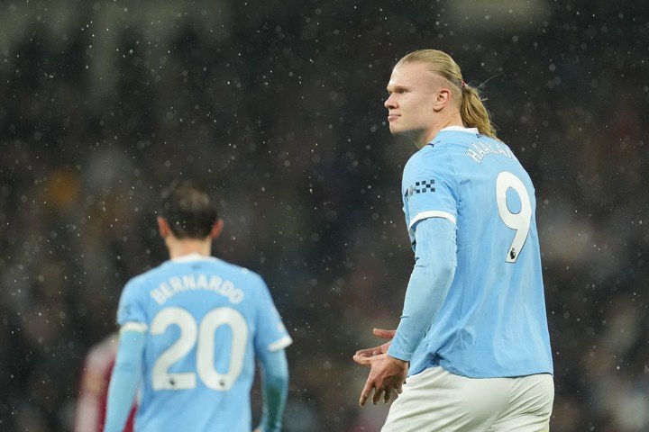 Haaland, un delantero fuera de serie.
(AP Photo/Jon Super)