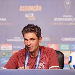 Pellegrino, con "mucha ilusión" antes de la final con Lanús: "Ojalá que pueda ser un lindo día"