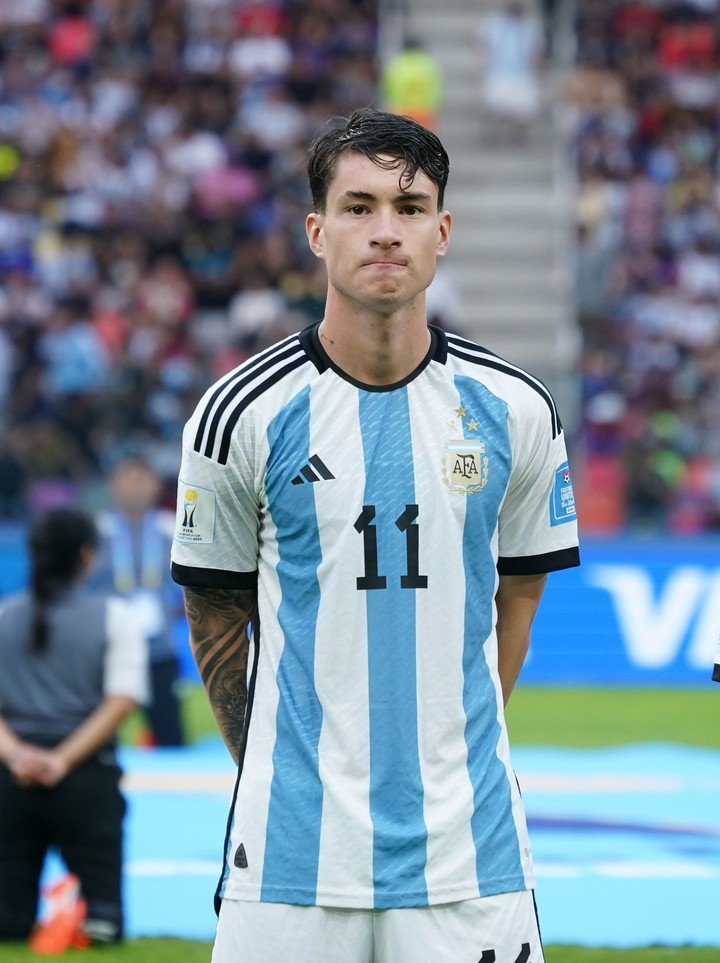 Soulé en el Mundial Sub 20 2023. (Foto: Juano Tesone)