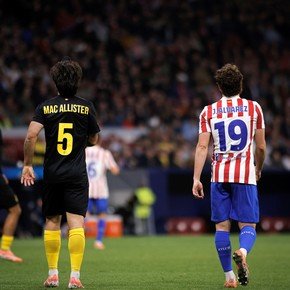 La cargada del Atleti al Real Madrid con Kevin Mac Allister como protagonista
