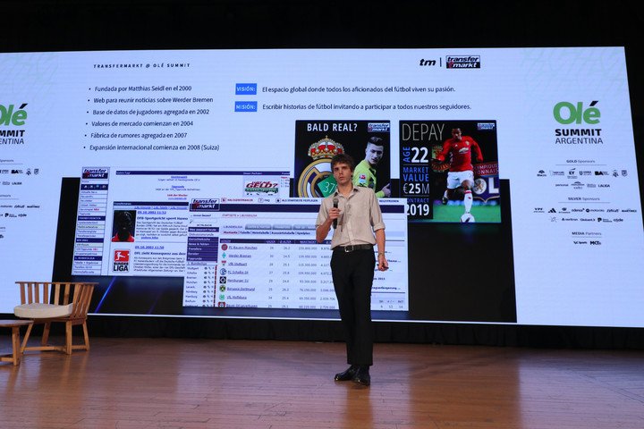 Scott Christensen en el Ole Summit 2025. Foto: Carlos Roberto Bairo 