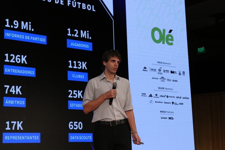 Scott Christensen en el Ole Summit 2025. Foto: Carlos Roberto Bairo 