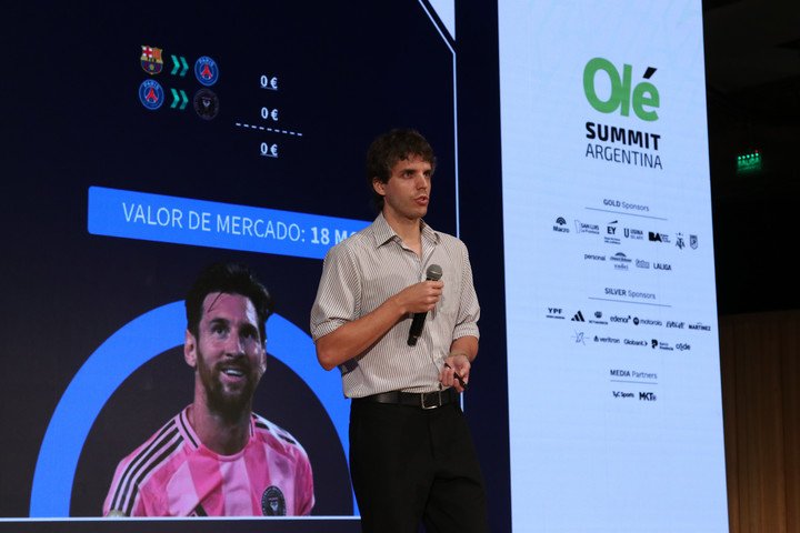 Scott Christensen en el Ole Summit 2025. Foto: Carlos Roberto Bairo 