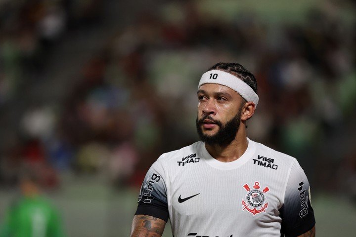 Depay en Corinthians. EFE/ Miguel Gutiérrez
