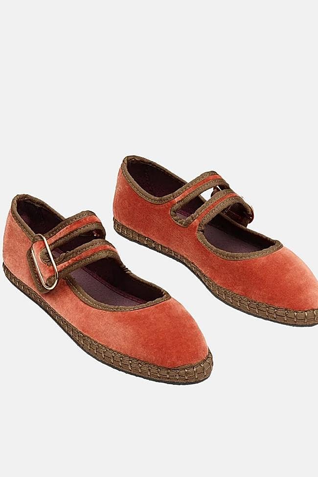 Bailarinas con tejido de terciopelo de Flabelus.