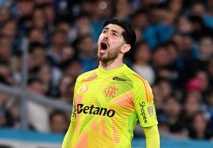 Rossi, arquero del Flamengo (REUTER). 