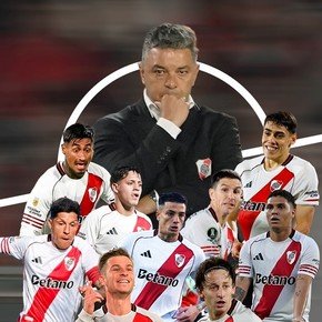 No da medio: el crónico problema de Gallardo para configurar&nbsp;a&nbsp;River