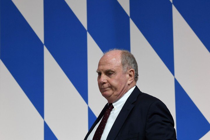 Uli Hoeness, presidente de honor del Bayern Munich. (AFP)