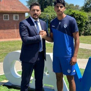 Nacho Cellerino, el 9 que Vélez pescó del Federal A