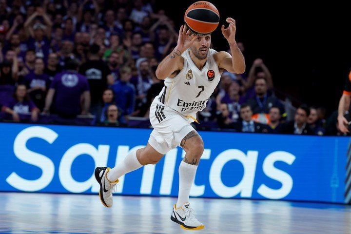 Campazzo, con los colores del Real Madrid.
EFE/ Juanjo Martín