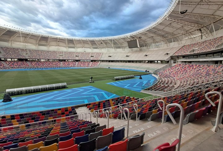 El Estadio Único Madres Ciudades Santiago del Estero donde el sábado se jugará final Torneo Clausura. (Foto: Fernando de la Orden / Deportes - CLARIN)