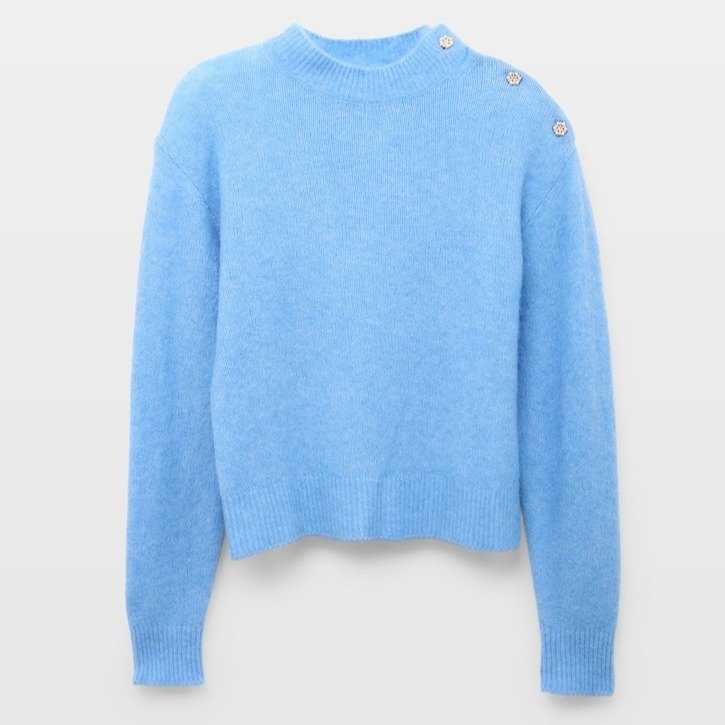 Tintoretto
Jersey de mujer con botones en hombro