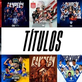 Con Estudiantes campeón del Torneo Clausura, así quedó la tabla histórica de títulos del fútbol argentino