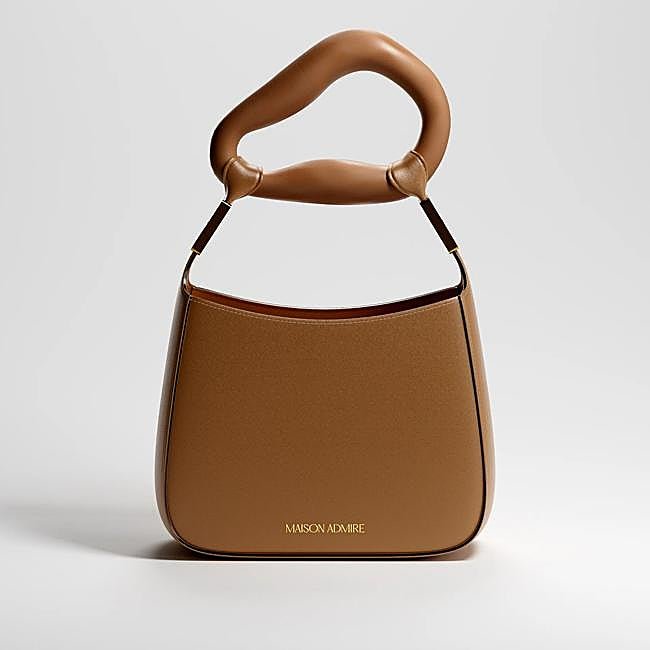 Bolso marrón Lilith de Maison Admire.