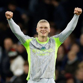 De la mano de un Haaland imparable, Manchester City goleó y sigue de racha