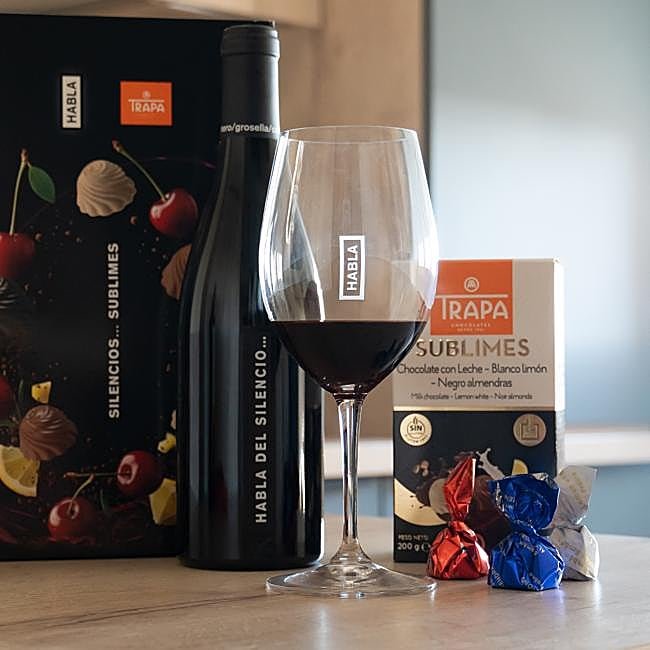 Vino y chocolate, aliados perfectos.