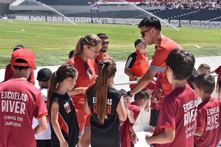 El encuentro deportivo 2025 de Escuelas River. Prensa River.