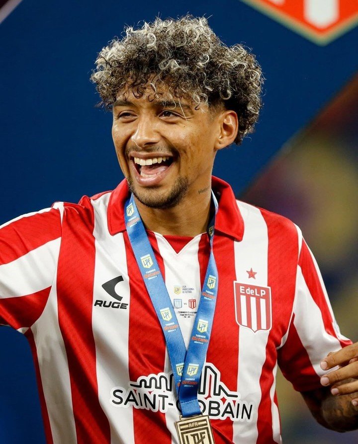 Cristian Medina en Estudiantes. (FOTO: Instagram)