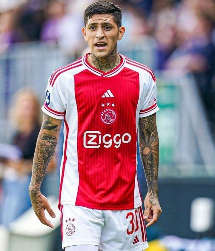 Gastón Ávila en el Ayax.