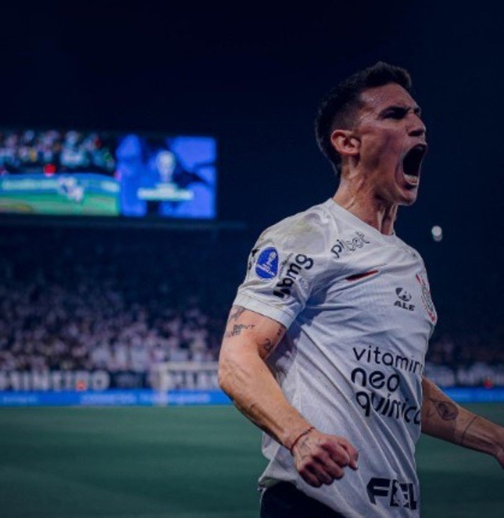 Matías Rojas en Corinthians.