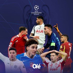 El uno por uno de los argentinos en la fecha 6 de la Champions League
