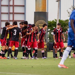 Los pibes de River a la final de la Messi Cup: triunfazo vs. Chelsea