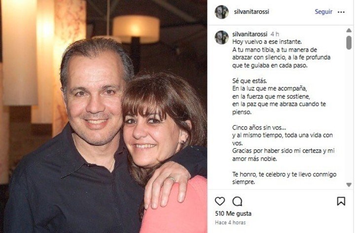 El emotivo recuerdo de Silvana Rossi a Alejandro Sabella.