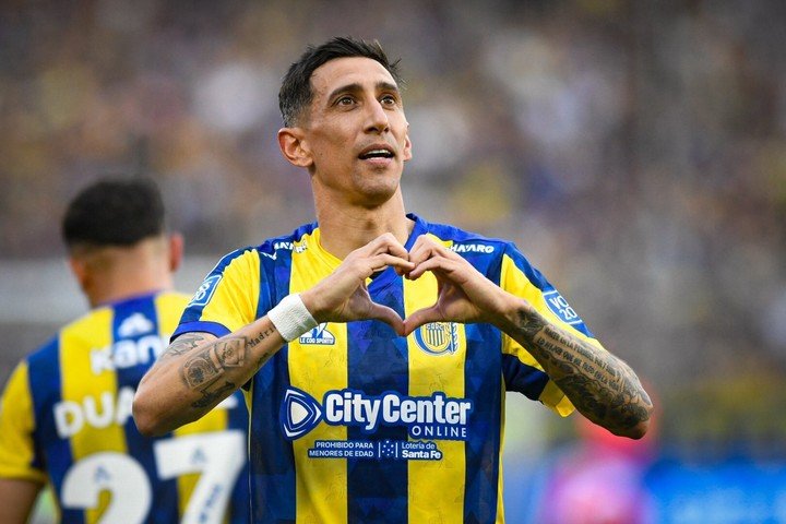 Di María la rompió toda desde su vuelta y logró sacar campeón a Central. (Foto: Prensa Rosario Central)