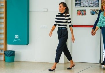 La reina Letizia ha puesto de moda estos zapatos: dónde comprar sus salones destalonados más elegantes
