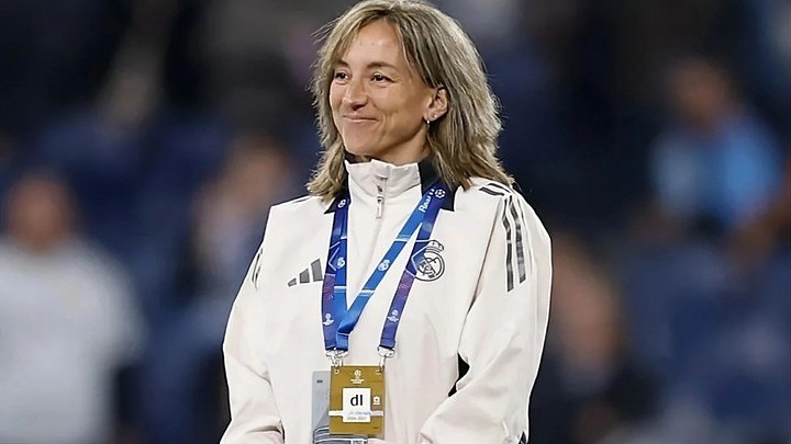 Itziar González durante su paso por el Real Madrid.
