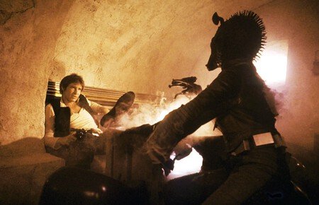 Han Solo y Greedo