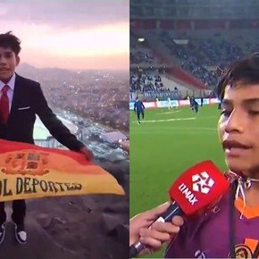 El joven que transmitió la final de la Libertadores desde la montaña fue invitado a Sporting Cristal - Alianza Lima